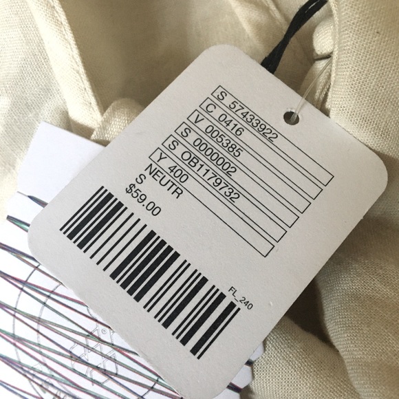 Urban Outfitters Renewal Linen Ruffle Midi Dress - Picture 5 of 5